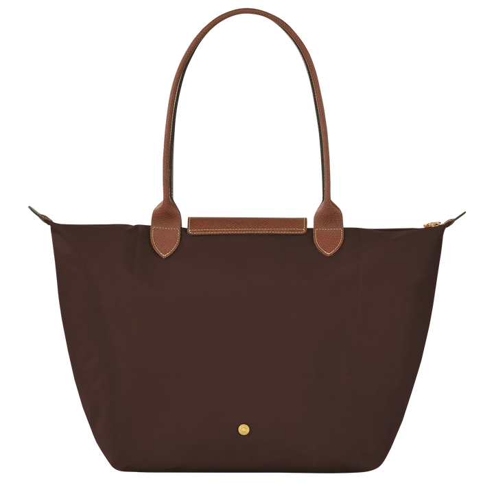 Grand Sac en Nylon Pliable, Ébène