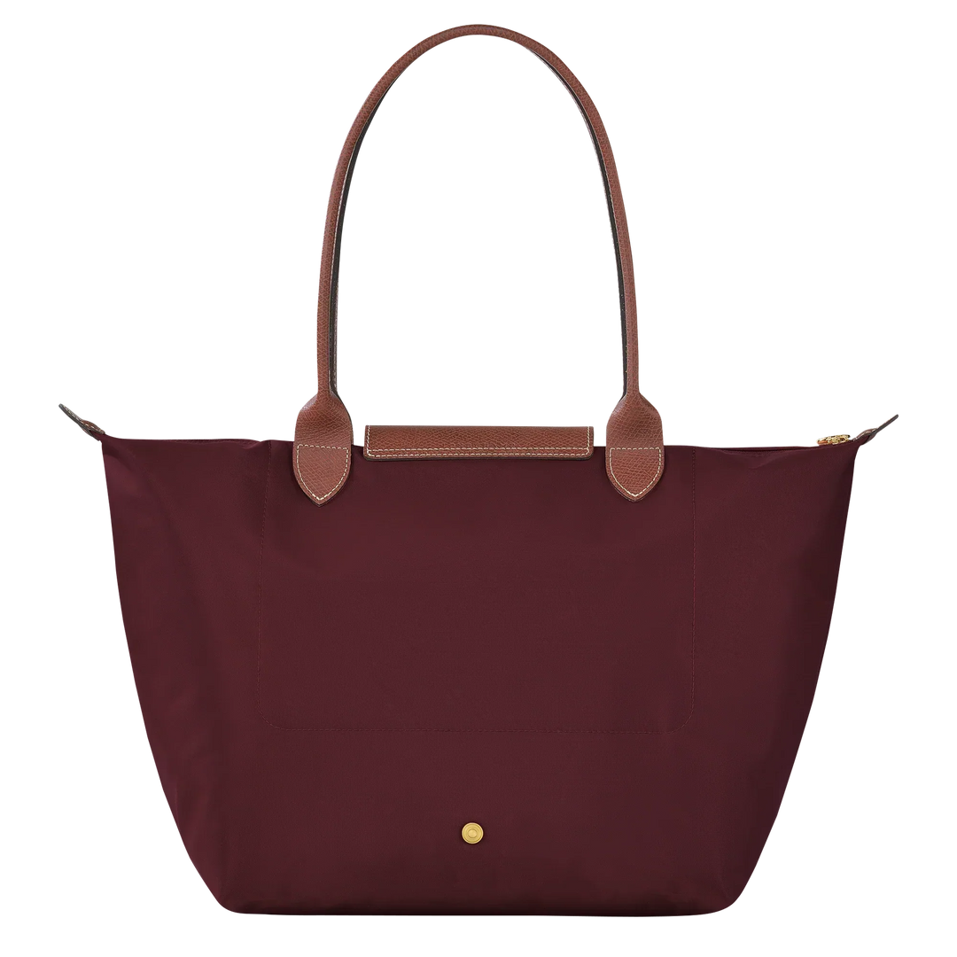Grand Sac Pliable en Nylon, Bordeaux