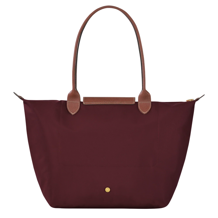 Grand Sac Pliable en Nylon, Bordeaux
