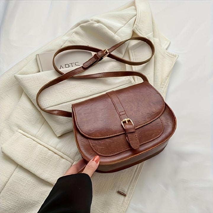 Evelyn Sac à bandoulière de style selle